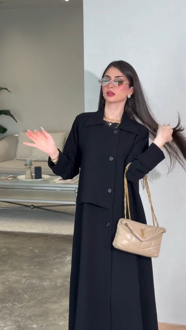 عباية فرح بلمسه أنيقة