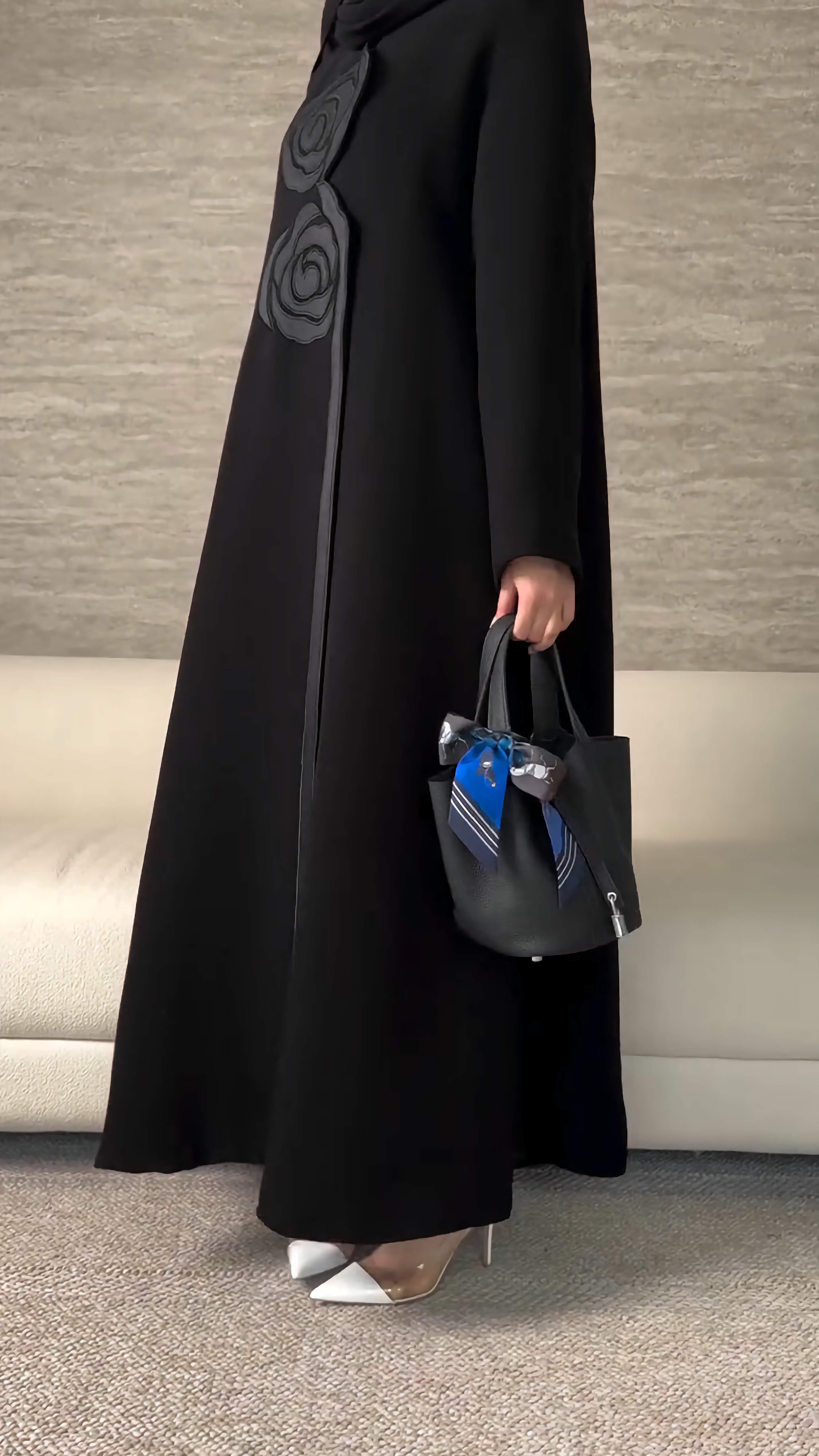 عباية هند ربع كلوش تصميم حصري ومميز