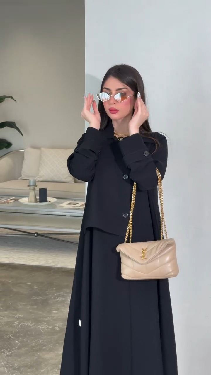 عباية فرح بلمسه أنيقة