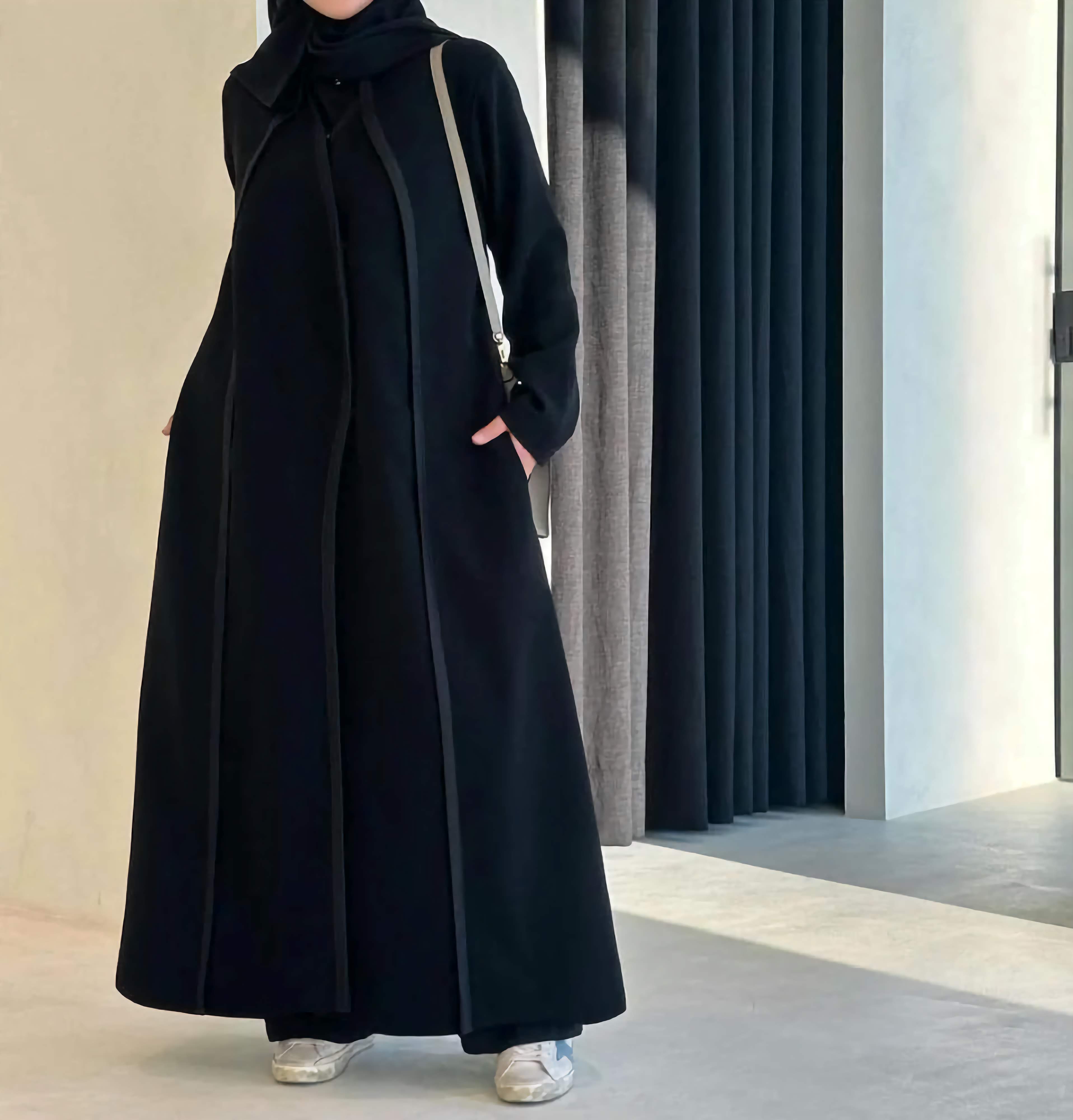 عباية ارجوان نص كلوش